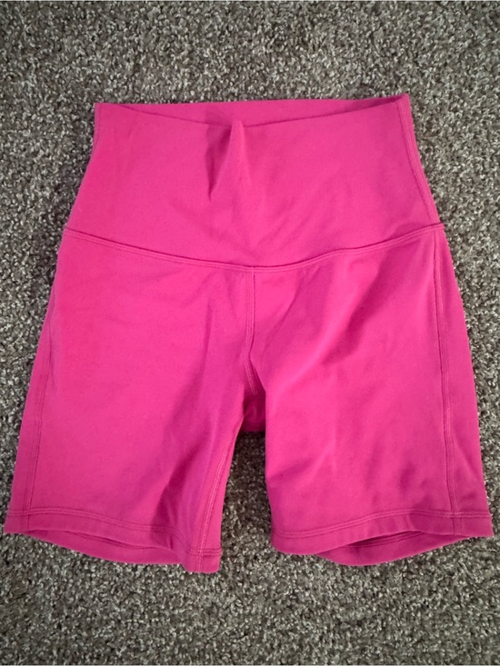 lululemon athletica Pants - lululemon athletica Hot Pink High-Waist Bike Shorts